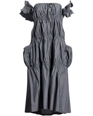 Hache Vestido Midi - Negro