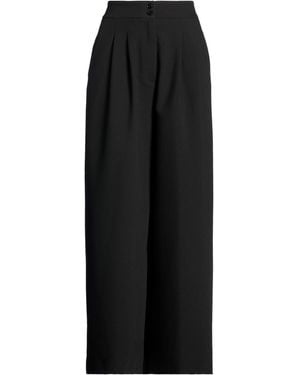 Annarita N. Pants Polyester, Viscose, Elastane - Black