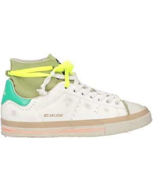 HIDNANDER Archetypal Trainers Leather, Textile Fibres - Yellow