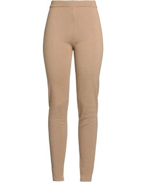 Eleventy Camel Trousers Wool, Viscose, Cashmere - Natural