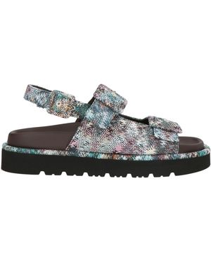 Missoni Sandals Textile Fibers - Gray