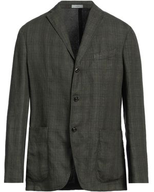 Boglioli Military Blazer Linen - Black