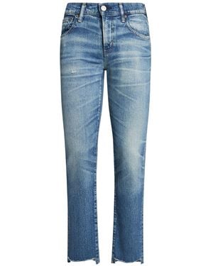 Moussy Jeans Cotton, Elastane - Blue