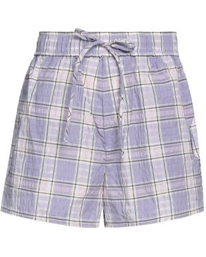 Ganni Shorts & Bermuda Shorts - Purple
