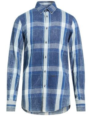 DSquared² Shirt Cotton - Blue