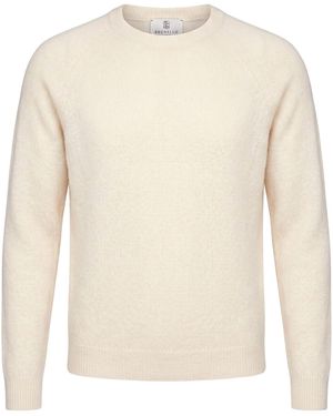 Hartford Sweater Alpaca Wool, Wool, Polyamide - White