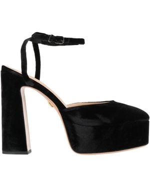 Lola Cruz Court Shoes - Black