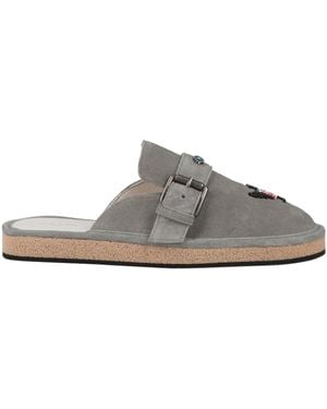 HAANI Mules & Clogs - Gray