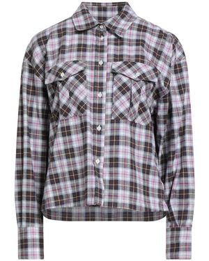 Robert Friedman Dark Shirt Cotton - Grey