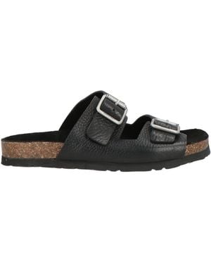 Moma Sandals Leather - Black