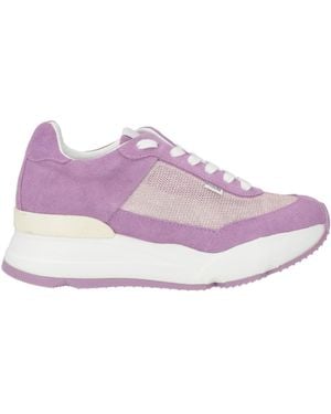 Rucoline Lilac Sneakers Leather, Textile Fibers - Purple