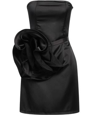 Imperial Mini Dress Polyester, Elastane - Black