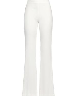 ATELIER LEGORA Pants Viscose, Polyamide, Polyester, Elastane - White