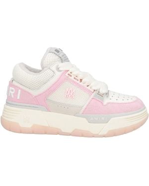Amiri Trainers Leather, Textile Fibres - Pink