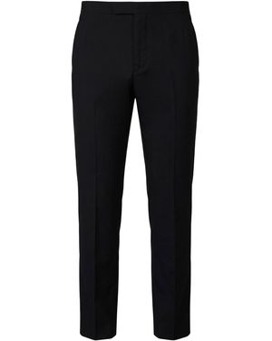 Thom Browne Pants Wool, Polyester - Black