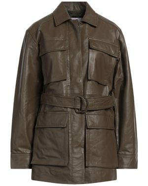 Muubaa Military Jacket Sheepskin - Green