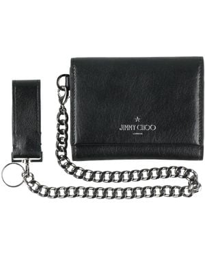 Jimmy Choo Crossbody Wallet - Black