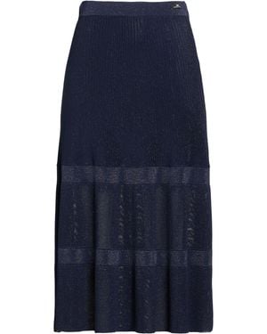 Elisabetta Franchi Midi Skirts - Blue