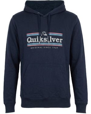 Quiksilver Sweatshirt Cotton, Polyester - Blue