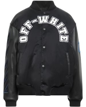 Off-White c/o Virgil Abloh Jacket Cow Leather, Lambskin - Black