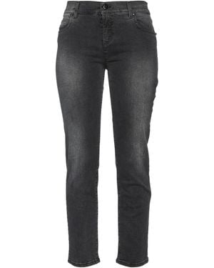 Byblos Pantalon en jean - Gris