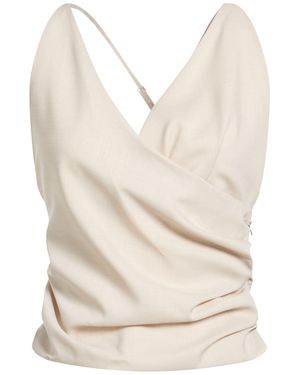 SOLOTRE Top Polyester, Elastane - White