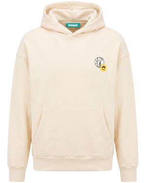 Barrow Ivory Sweatshirt Cotton - Natural