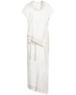 Rabanne Maxi Dress - White