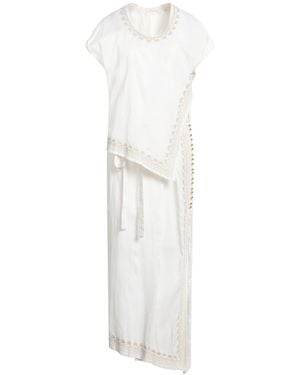 Rabanne Maxi Dress - White