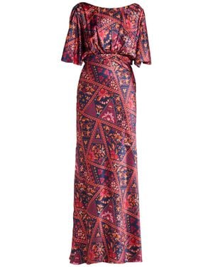 Saloni Maxi Dress - Red