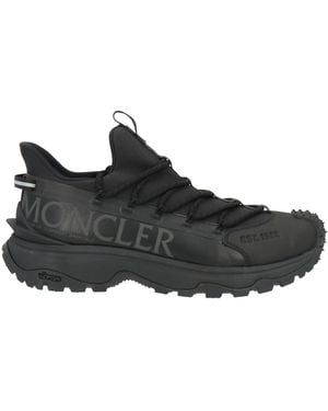 Moncler Sneakers Textile Fibers - Black