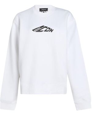 DSquared² Sweatshirt Cotton, Polyester - White