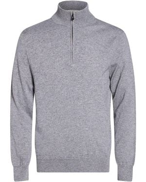 Kiton Turtleneck - Blue