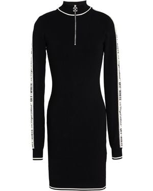 Off-White c/o Virgil Abloh Mini Dress Viscose, Elastane - Black