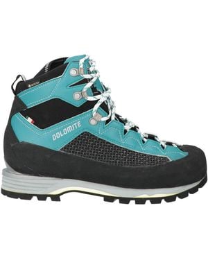 Dolomite Ankle Boots Textile Fibers - Blue