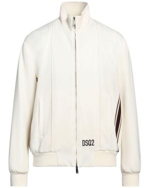 DSquared² Jacket Polyester, Virgin Wool - White