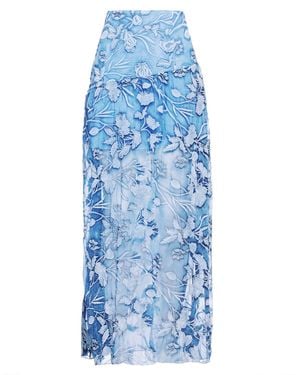 Jijil Maxi Skirt Polyester, Cotton, Polyamide, Elastane - Blue