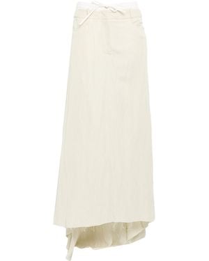 Masnada Maxi Skirt - White