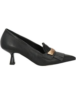 Elvio Zanon Court Shoes - Black