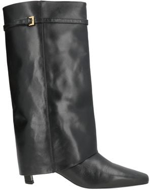Alohas Boot Leather - Black