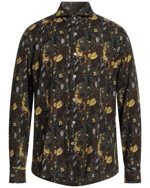 Giannetto Portofino Shirt Cotton - Grey