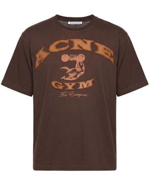 Acne Studios T-Shirts - Braun