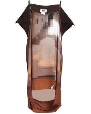 MM6 by Maison Margiela Mini Dress - Brown