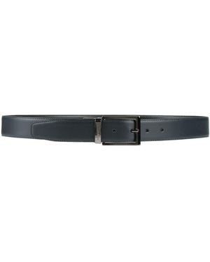 ZEGNA Belt Leather - Blue