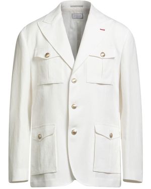 Brunello Cucinelli Blazers - White