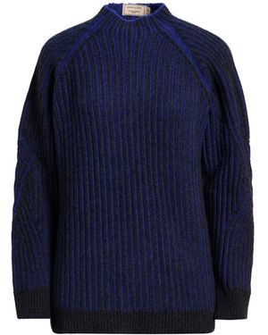 Maison Kitsuné Rollkragenpullover - Blau