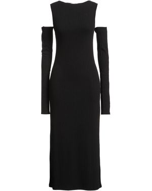 WEILI ZHENG Midi Dress - Black