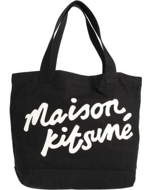 Maison Kitsuné Handbag - Black