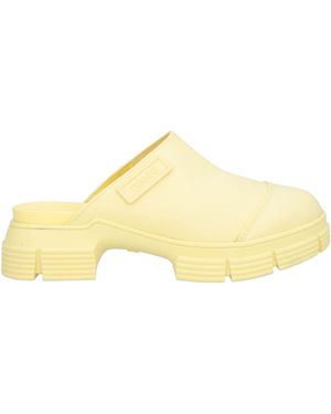 Ganni Mules & Clogs - Yellow