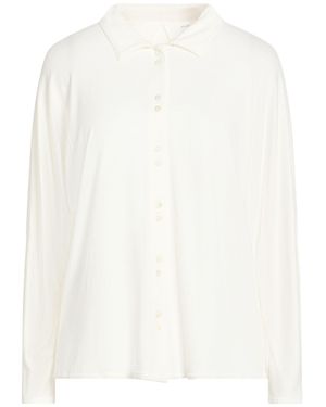 Majestic Filatures Ivory Shirt Viscose, Elastane - White